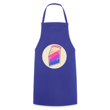 Charger l'image dans la galerie, Tablier de cuisine LGBT PIECE OF CAKE BI - bleu royal
