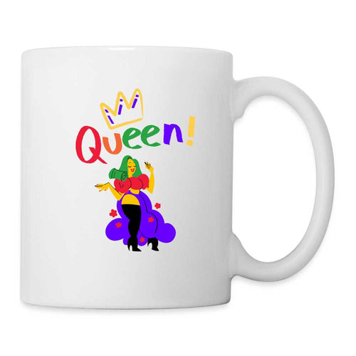Mug Drag Queen - white