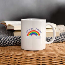 Charger l'image dans la galerie, Mug Let's Get Proud - white