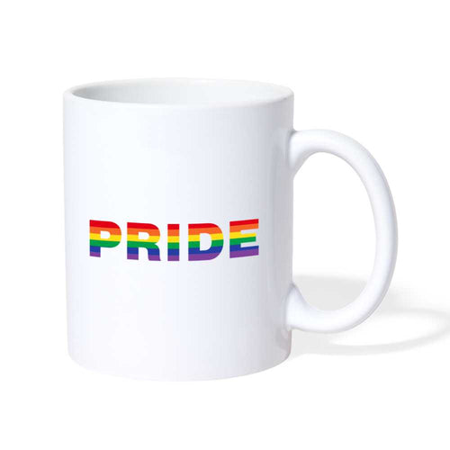 Mug LGBT PRIDE - white