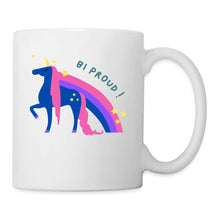 Charger l&#39;image dans la galerie, Mug licorne Bi - white
