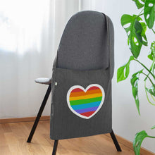 Charger l'image dans la galerie, Sac LGBT COEUR (sac bandoulière) - dark grey heather