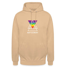 Charger l'image dans la galerie, Sweat-shirt à capuche Gay & OK - peach
