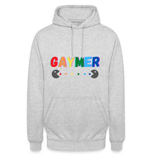Charger l'image dans la galerie, Sweat a capuche Gaymer - light heather grey