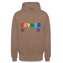 Charger l'image dans la galerie, Sweat a capuche Gaymer - mocha