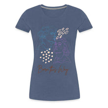 Charger l'image dans la galerie, T-shirt Born this Way - heather blue