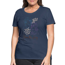 Charger l'image dans la galerie, T-shirt Born this Way - navy