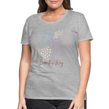 Charger l'image dans la galerie, T-shirt Born this Way - heather grey