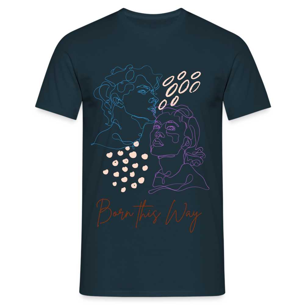 Commandez le Tshirt Born this way Proud & Gay