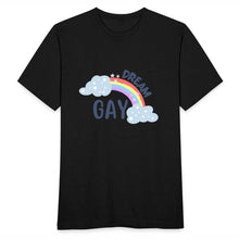 Charger l&#39;image dans la galerie, T-shirt Dream Gay - noir
