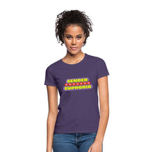 Charger l&#39;image dans la galerie, T-shirt Euphorie de genre - violet foncé
