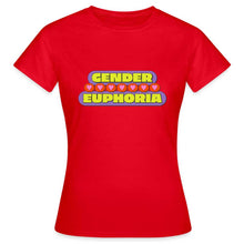 Charger l'image dans la galerie, T-shirt Euphorie de genre - rouge