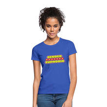 Charger l&#39;image dans la galerie, T-shirt Euphorie de genre - bleu royal
