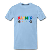 Charger l'image dans la galerie, Tee shirt LGBT "GAYMER" masc. - sky