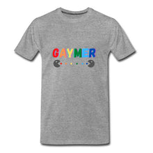 Charger l'image dans la galerie, Tee shirt LGBT "GAYMER" masc. - heather grey