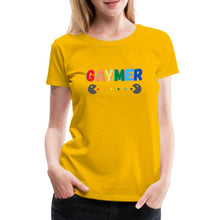 Charger l&#39;image dans la galerie, T-shirt Gaymer - sun yellow
