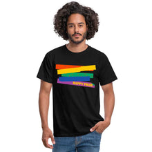 Charger l'image dans la galerie, T-shirt Happy Pride - black