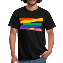 Charger l'image dans la galerie, T-shirt Happy Pride - black
