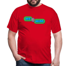 Charger l'image dans la galerie, T-shirt He/Him - rouge