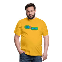 Charger l'image dans la galerie, T-shirt He/Him - jaune