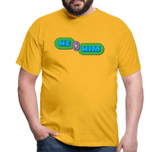 Charger l'image dans la galerie, T-shirt He/Him - jaune