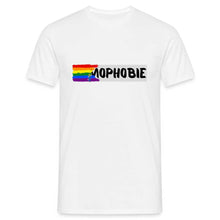 Charger l&#39;image dans la galerie, T-shirt Homophobia - white
