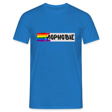 Charger l'image dans la galerie, T-shirt Homophobia - royal blue