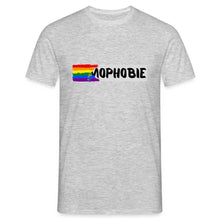 Charger l'image dans la galerie, T-shirt Homophobia - heather grey