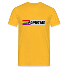 Charger l'image dans la galerie, T-shirt Homophobia - yellow