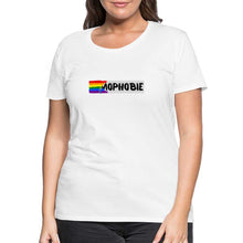 Charger l&#39;image dans la galerie, T-shirt Homophobia - white
