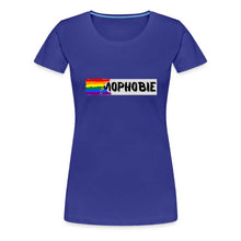 Charger l&#39;image dans la galerie, T-shirt Homophobia - royal blue
