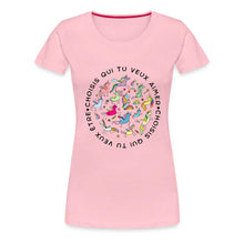 Charger l&#39;image dans la galerie, T-shirt Licornes - rose shadow
