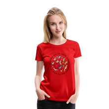 Charger l'image dans la galerie, T-shirt Licornes - red