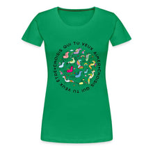 Charger l'image dans la galerie, T-shirt Licornes - kelly green