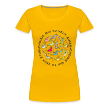 Charger l'image dans la galerie, T-shirt Licornes - sun yellow