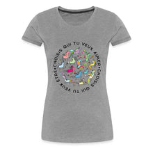 Charger l'image dans la galerie, T-shirt Licornes - heather grey