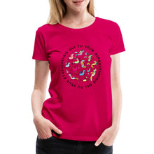 Charger l&#39;image dans la galerie, T-shirt Licornes - dark pink
