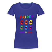 Charger l'image dans la galerie, T-shirt Love is Love - royal blue
