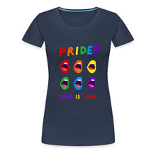 Charger l'image dans la galerie, T-shirt Love is Love - navy