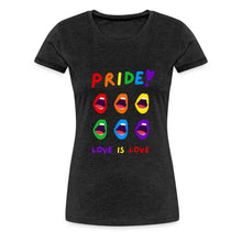 Charger l'image dans la galerie, T-shirt Love is Love - charcoal grey