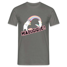 Charger l'image dans la galerie, T-shirt Miaougique - graphite grey