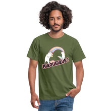 Charger l'image dans la galerie, T-shirt Miaougique - military green
