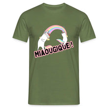 Charger l'image dans la galerie, T-shirt Miaougique - military green