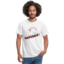 Charger l'image dans la galerie, T-shirt Miaougique - white