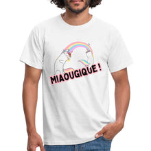 Charger l'image dans la galerie, T-shirt Miaougique - white
