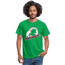 Charger l'image dans la galerie, T-shirt Miaougique - kelly green