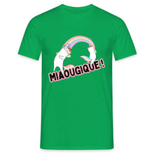 Charger l'image dans la galerie, T-shirt Miaougique - kelly green