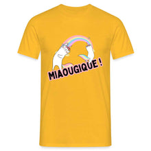 Charger l'image dans la galerie, T-shirt Miaougique - yellow