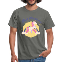 Charger l'image dans la galerie, T-shirt Né.e licorne - graphite grey