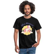 Charger l'image dans la galerie, T-shirt Né.e licorne - black